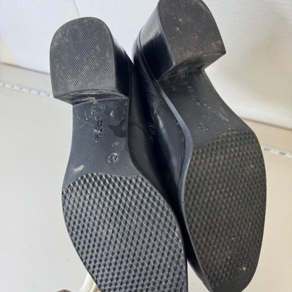 Rieker Black Ankle Boots with Fur Lining size 10 - Picture 11 of 16